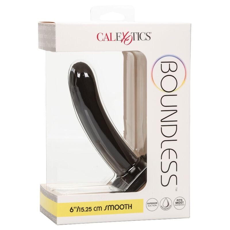CALEXOTICS - BOUNDLESS DILDO 15.25 CM COMPATIBLE HARNAIS LISSE – Image 2