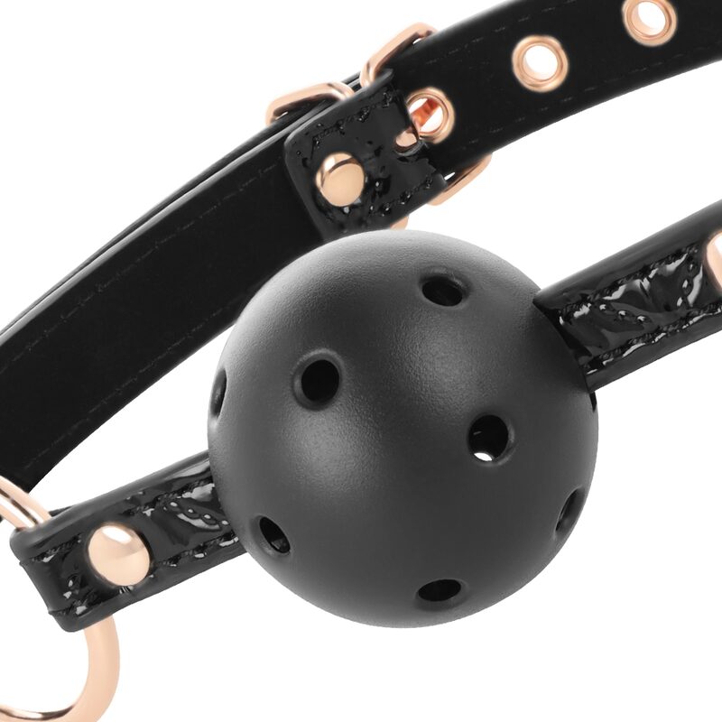 BEGME - BLACK EDITION BALL GAG CUIR VEGAN – Image 6