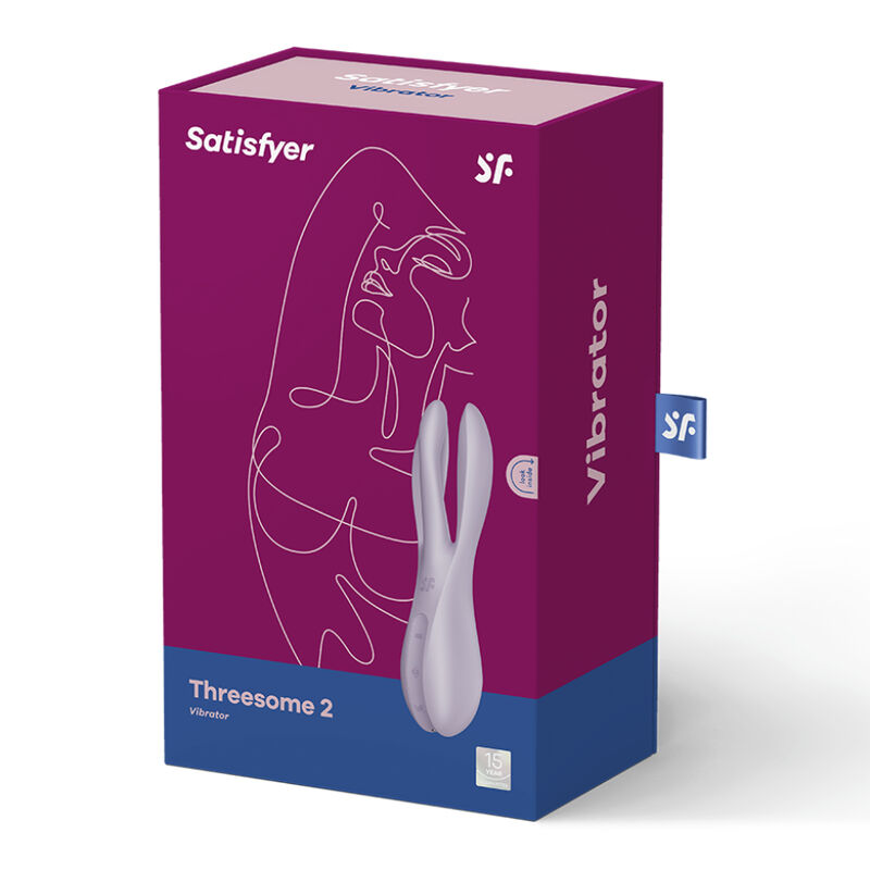 SATISFYER - THREESOME 2 VIBRADOR NEGRO – Image 5