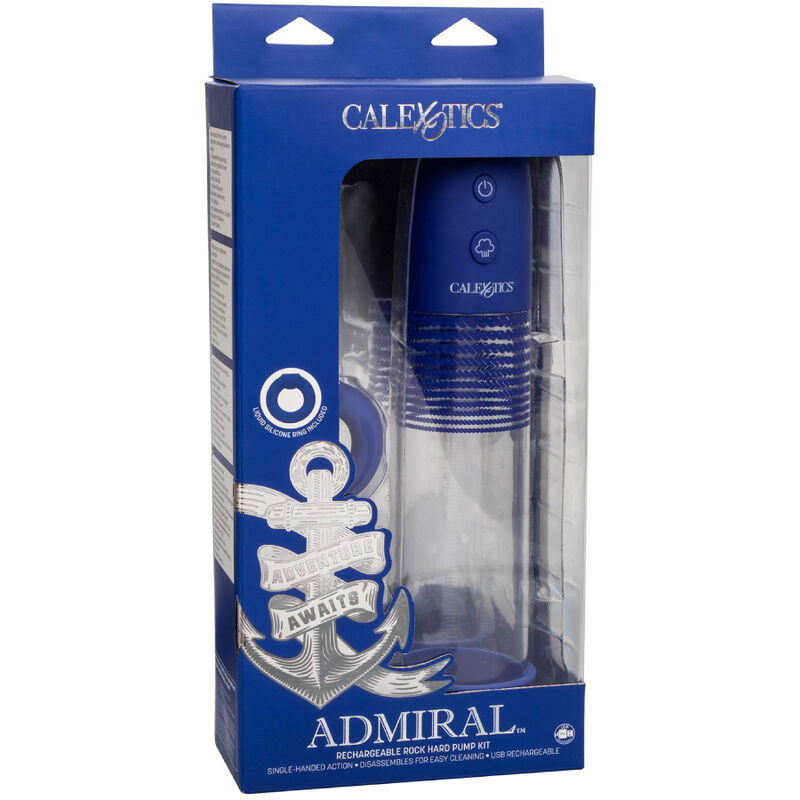 CALEXOTICS - ADMIRAL KIT POMPE DE MONTAGE RECHARGEABLE – Image 6
