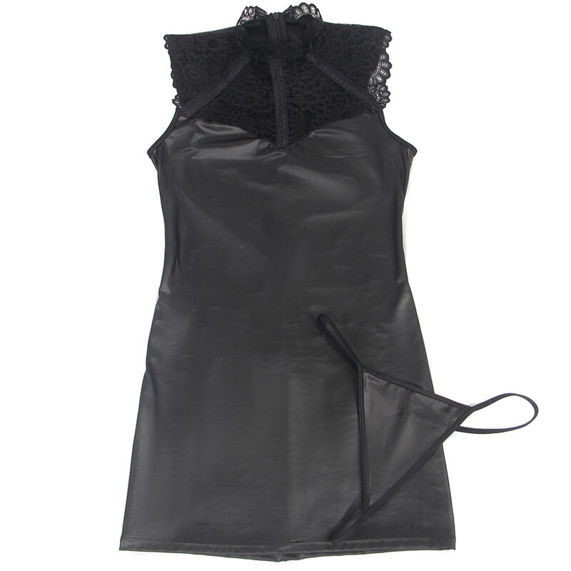 SUBBLIME - VESTIDO SEXY DE CUERO S/M – Image 6