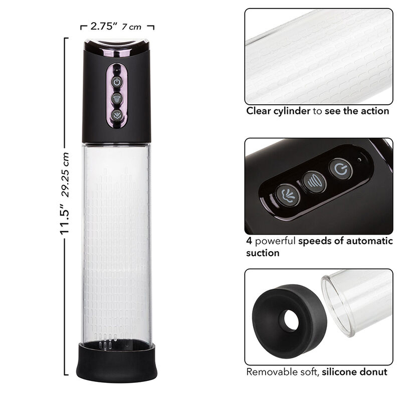 CALEXOTICS - POMPE DASPIRATION PEAK 4 VITESSES NOIRE – Image 8