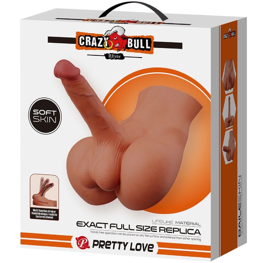 CRAZY BULL - MASTURBATEUR NATUREL RÉALISTE RHYNE BACK – Image 9