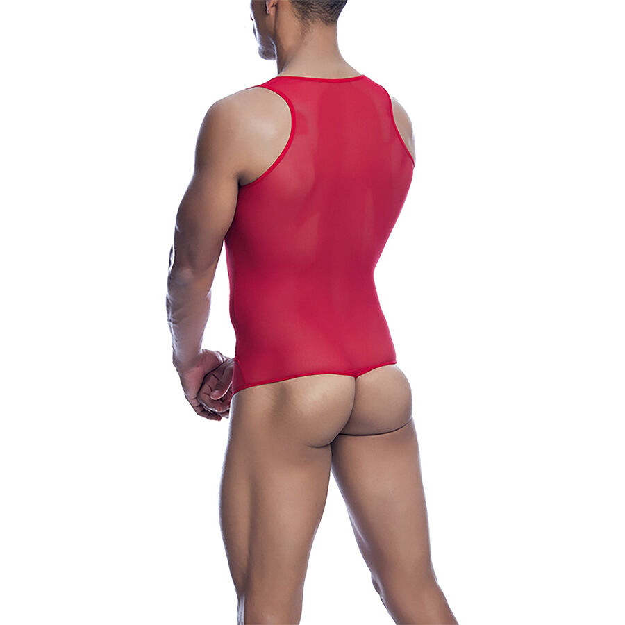 MOB - BODYSHEER TRANSPARTE ROJO TALLA S/M – Image 2