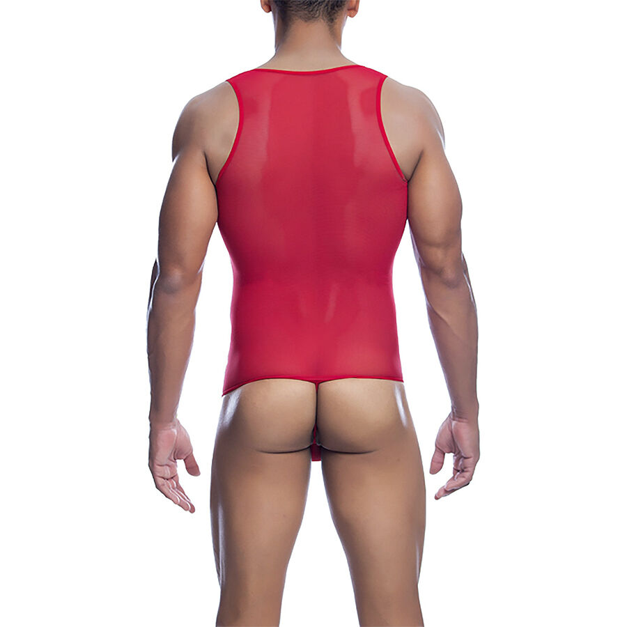 MOB - BODYSHEER TRANSPARTE ROJO TALLA S/M – Image 3