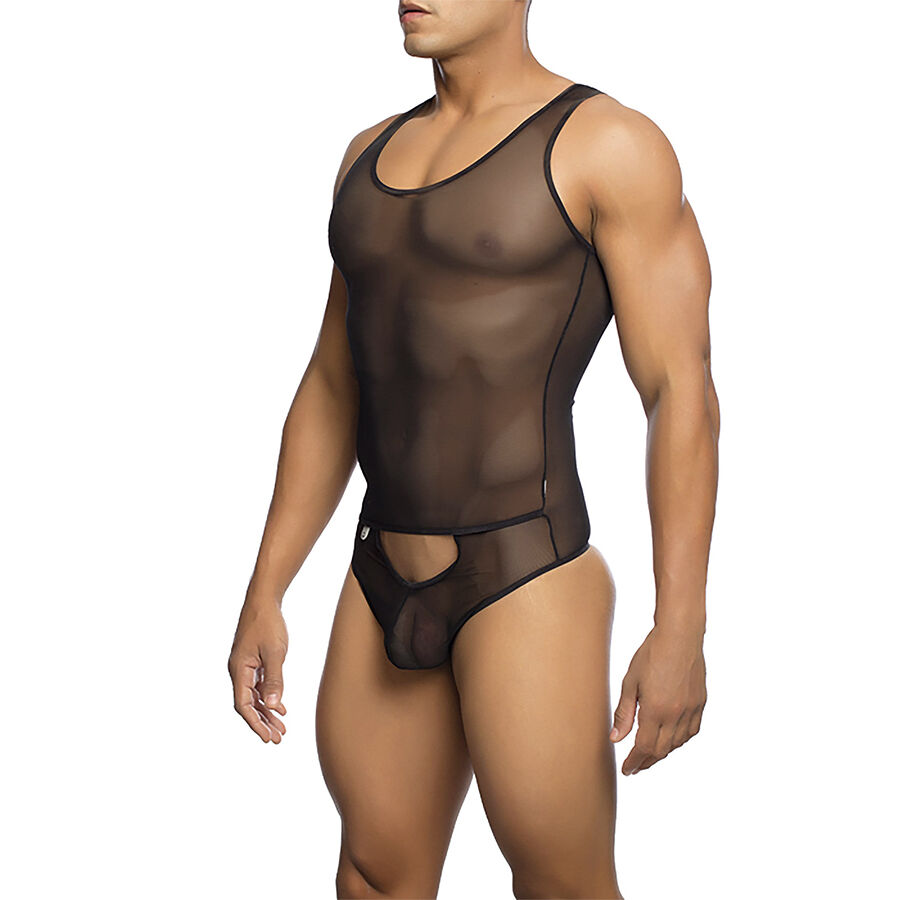 MOB - BODYSHEER TRANSPARTE NEGRO TALLA S/M – Image 5