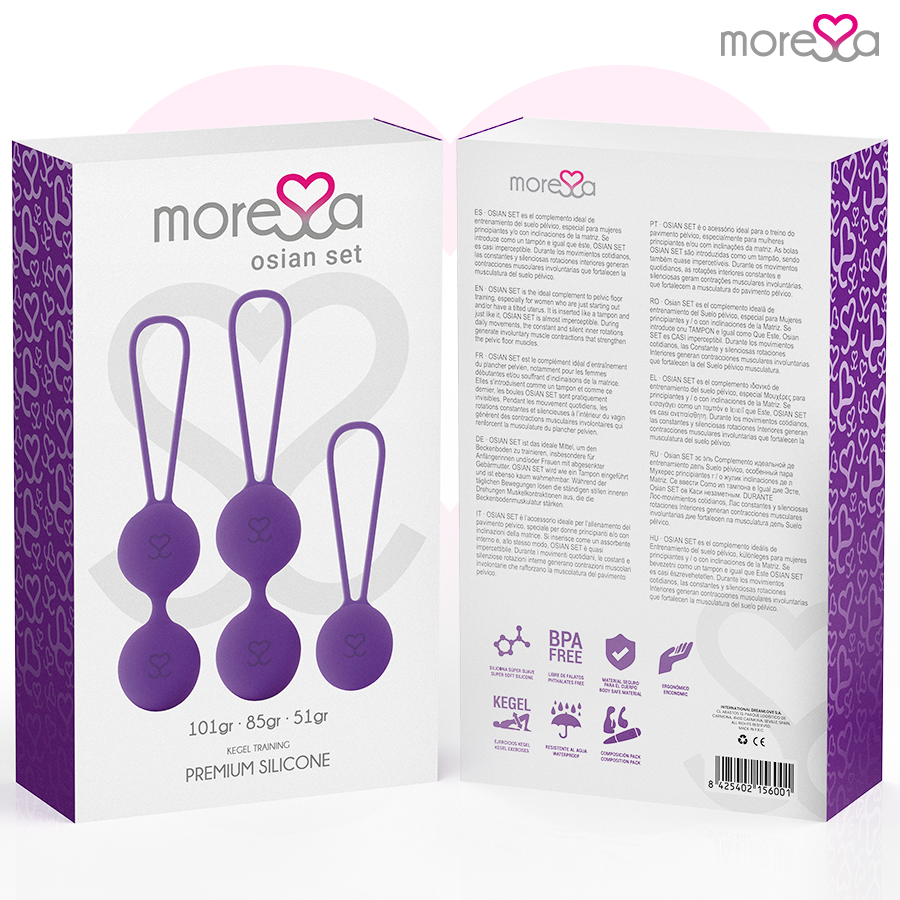MORESSA - OSIAN SET PREMIUM SILICONE LILAS – Image 6