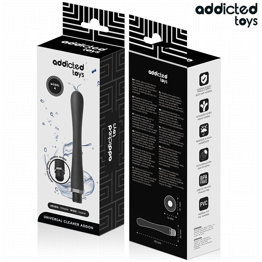 ADDICTED TOYS - NETTOYEUR ANAL AVEC ADAPTATEUR UNIVERSEL MODÈLE 4 – Image 7