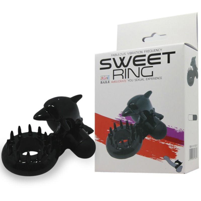 BAILE - ANNEAU DOUX AVEC STIMULATEUR CLITORIS DOLPHIN – Image 8