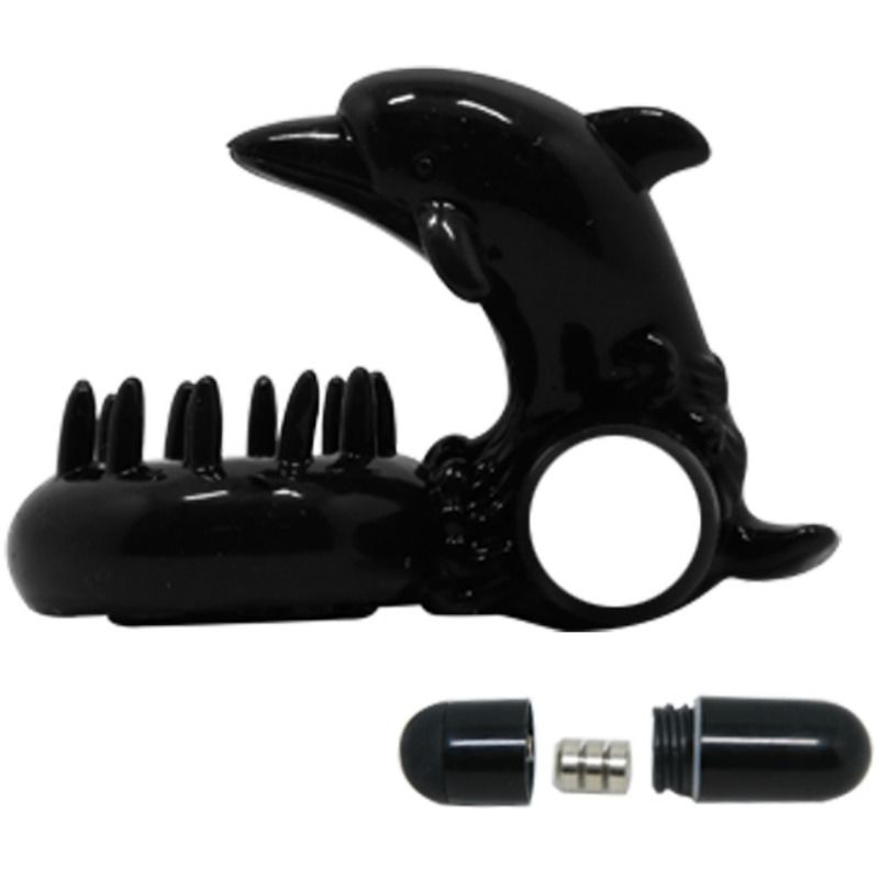 BAILE - ANNEAU DOUX AVEC STIMULATEUR CLITORIS DOLPHIN – Image 6