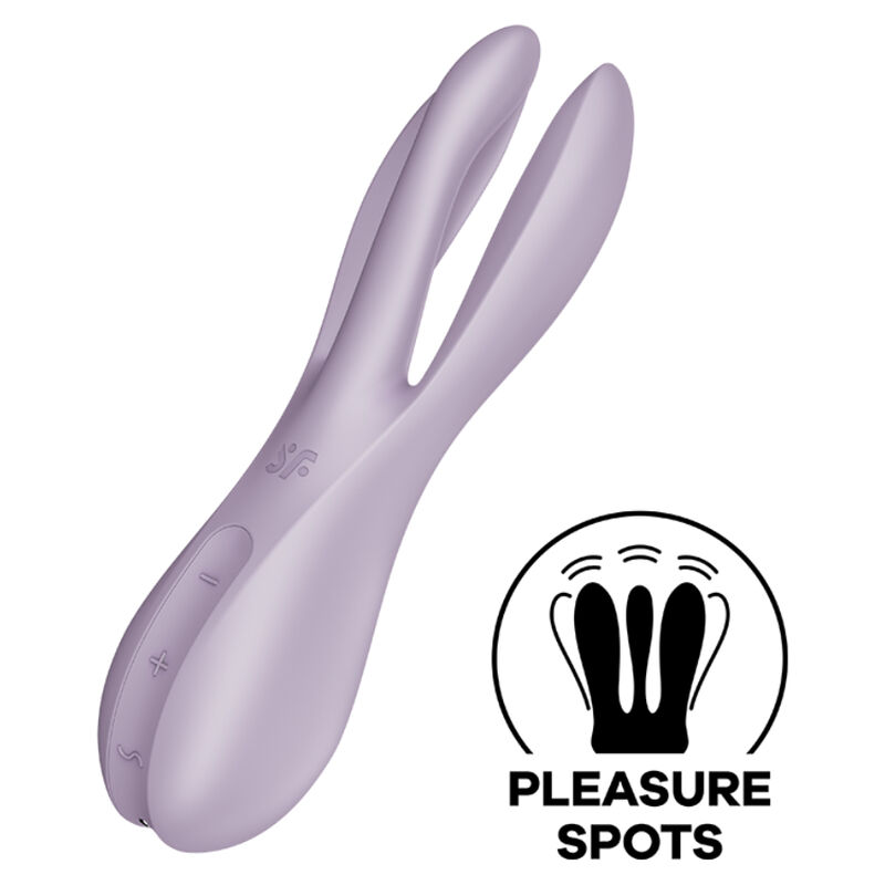 SATISFYER - THREESOME 2 VIBRADOR NEGRO – Image 2