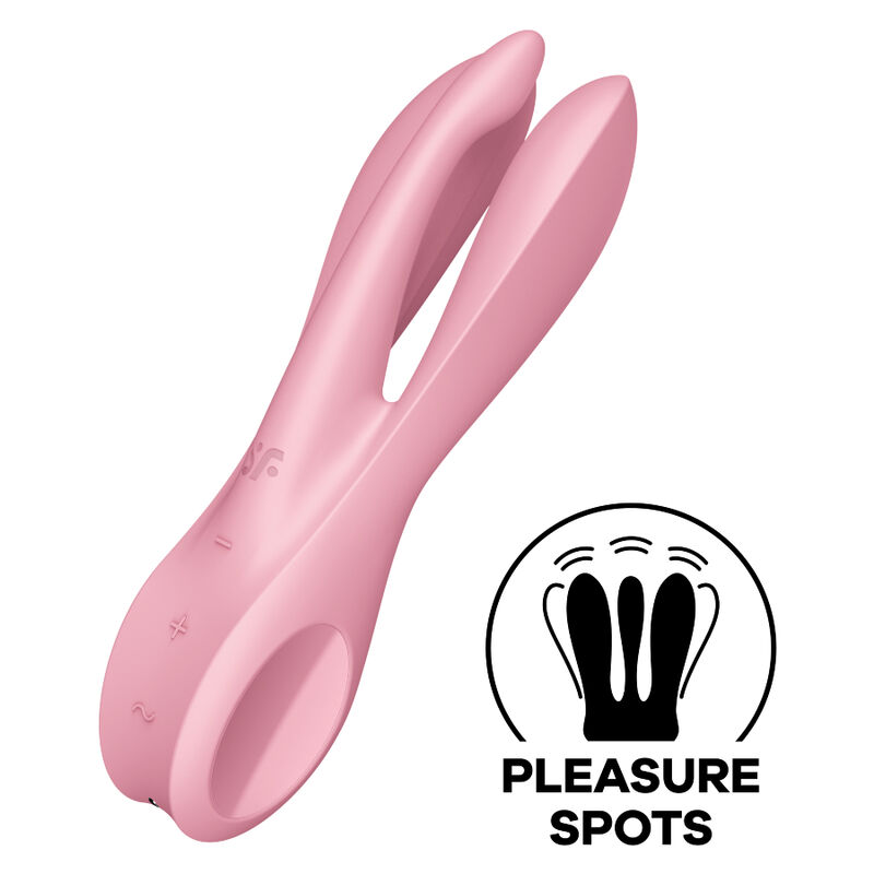 SATISFYER - THREESOME 1 VIBRADOR AZUL – Image 2