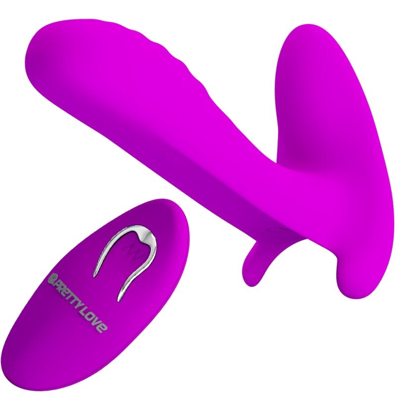 PRETTY LOVE - MASSEUR  VIBRATEUR 12 VIBRATIONS TÉLÉCOMMANDE VIOLET