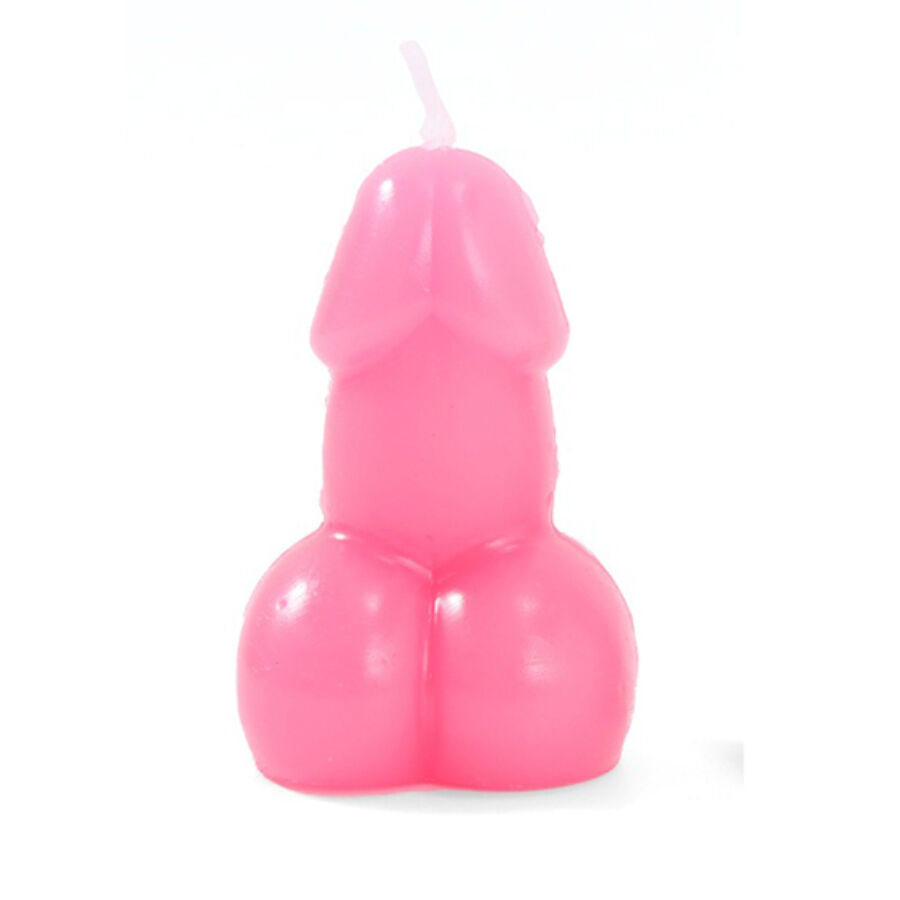 DIABLO PICANTE - BOUGIE EN FORME DE PÉNIS DE COULEUR FUCHSIA