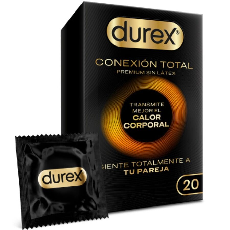 DUREX - CONNEXION TOTALE ULTRA FINE PLUS SANS LATEX 20 UNITÉS