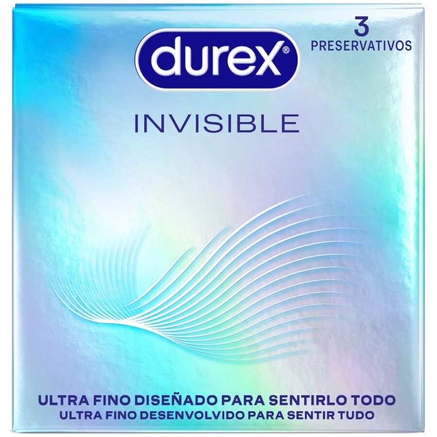 DUREX - INVISIBLE ULTRA MINCE 3 UNITÉS