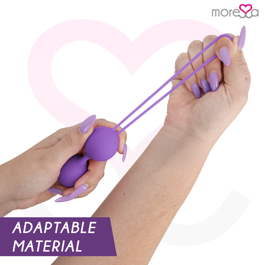 MORESSA - OSIAN SET PREMIUM SILICONE LILAS – Image 2