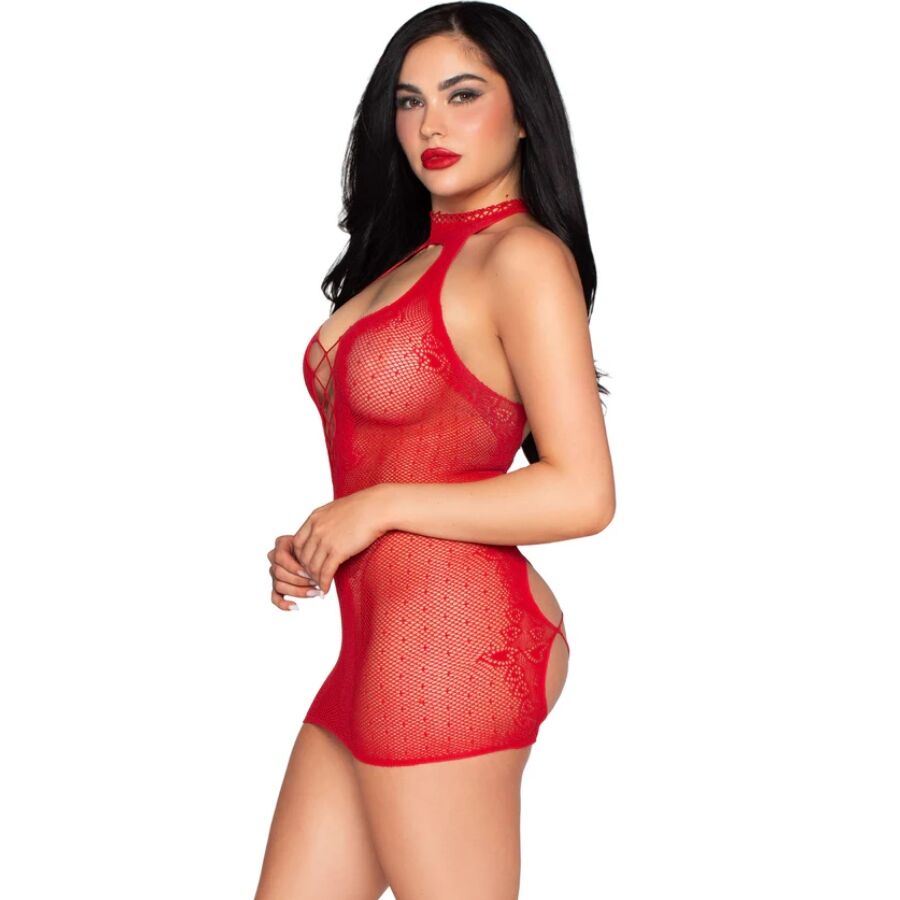 LEG AVENUE - MINI VESTIDO HALTER – Image 4