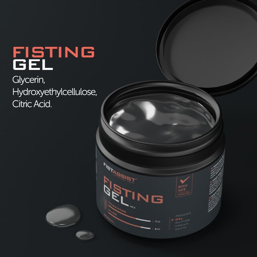 COBECO - FIST ASSIST GEL DE FISTING EXTRA-ÉPAIS À BASE DEAU 500 ML – Image 2